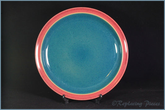 Denby - Harlequin - Dinner Plate (Red Rim - Green Interior)