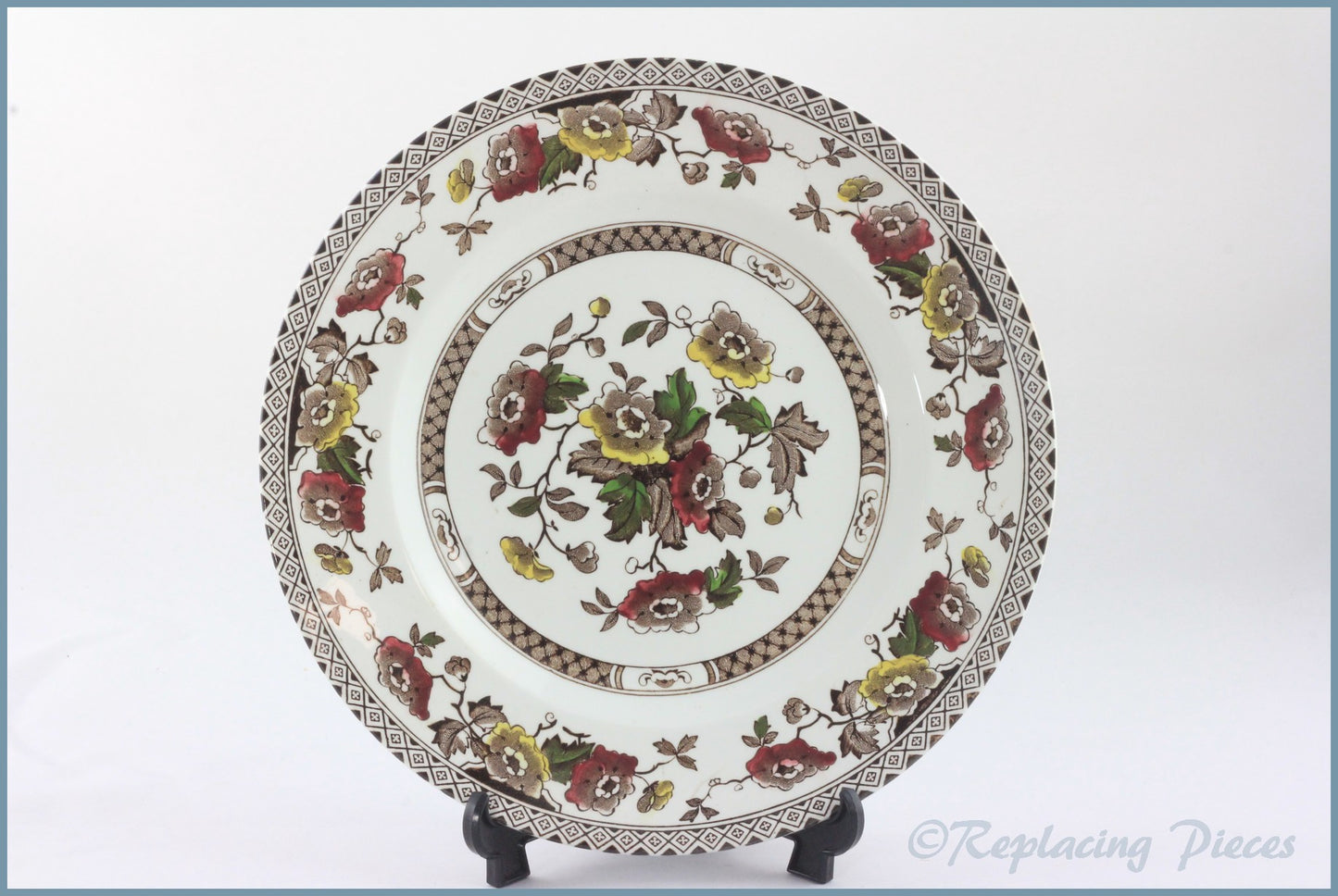 Midwinter - Brown Jacobean - 9" Luncheon Plate