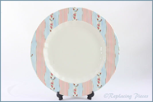 Johnson Brothers - Farmhouse Chic (Silky Stripe) - Dinner Plate