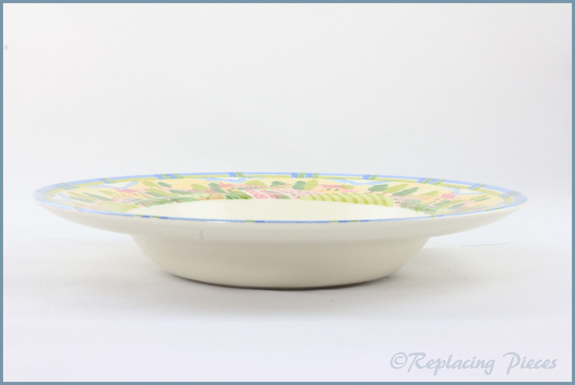 Johnson Brothers - Meadow Brook - 9" Rimmed Bowl