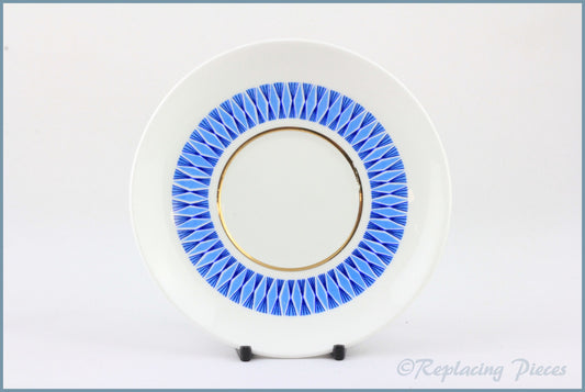 Elizabethan - Calypso - Coffee Can Saucer (Blue)