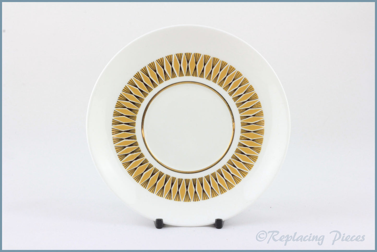 Elizabethan - Calypso - Coffee Can Saucer (Tan)