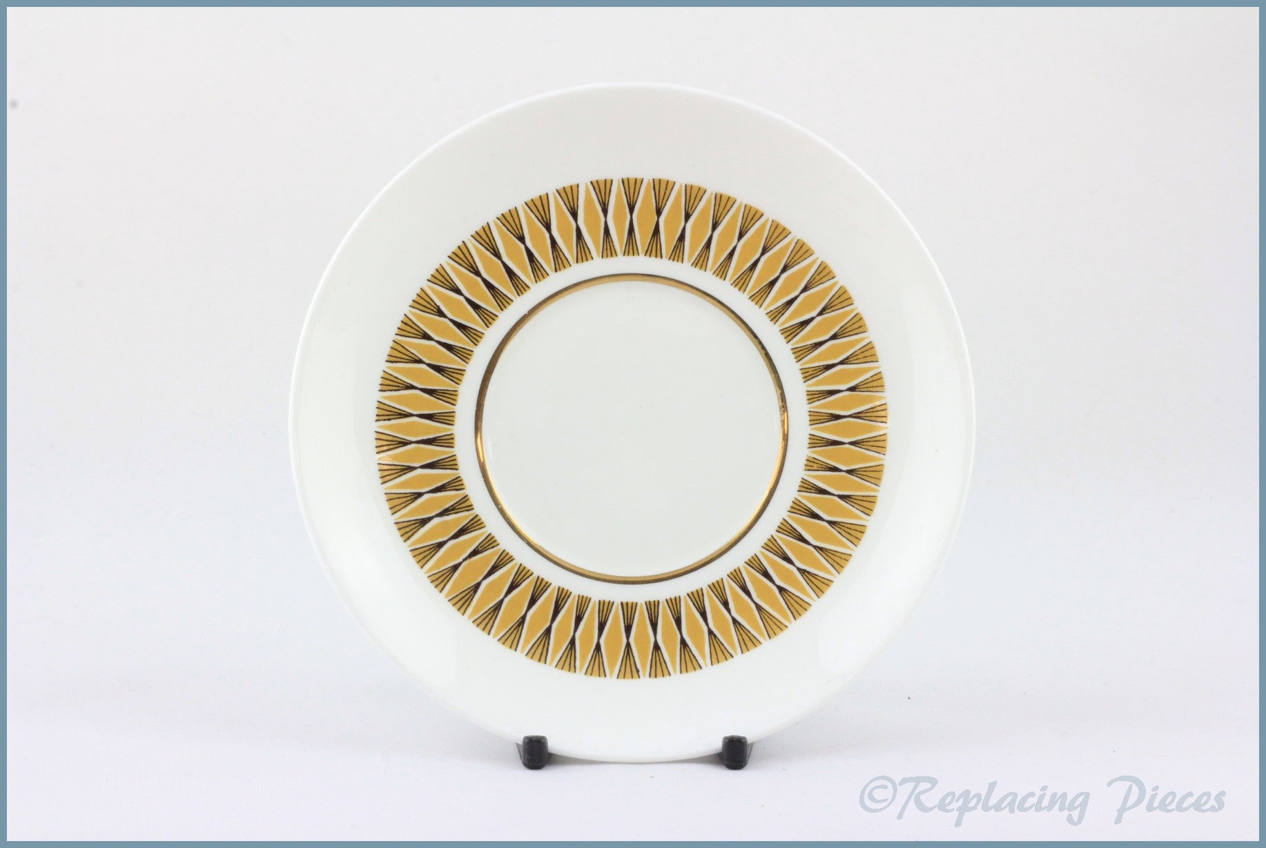 Elizabethan - Calypso - Coffee Can Saucer (Tan)