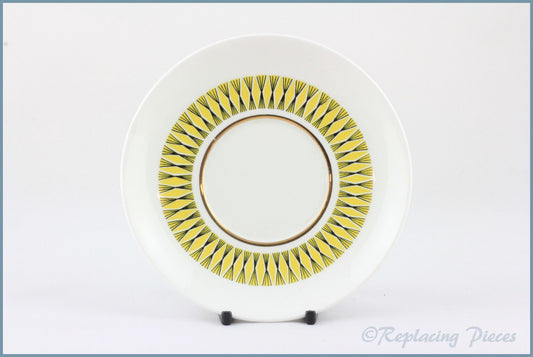 Elizabethan - Calypso - Coffee Can Saucer (Yellow)
