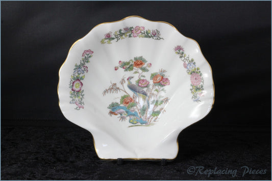 Wedgwood - Kutani Crane (Gold Edge) - Shell Dish