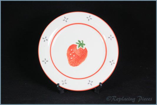 Laura Ashley - Summer Fruits - 8" Salad Plate (Strawberry)