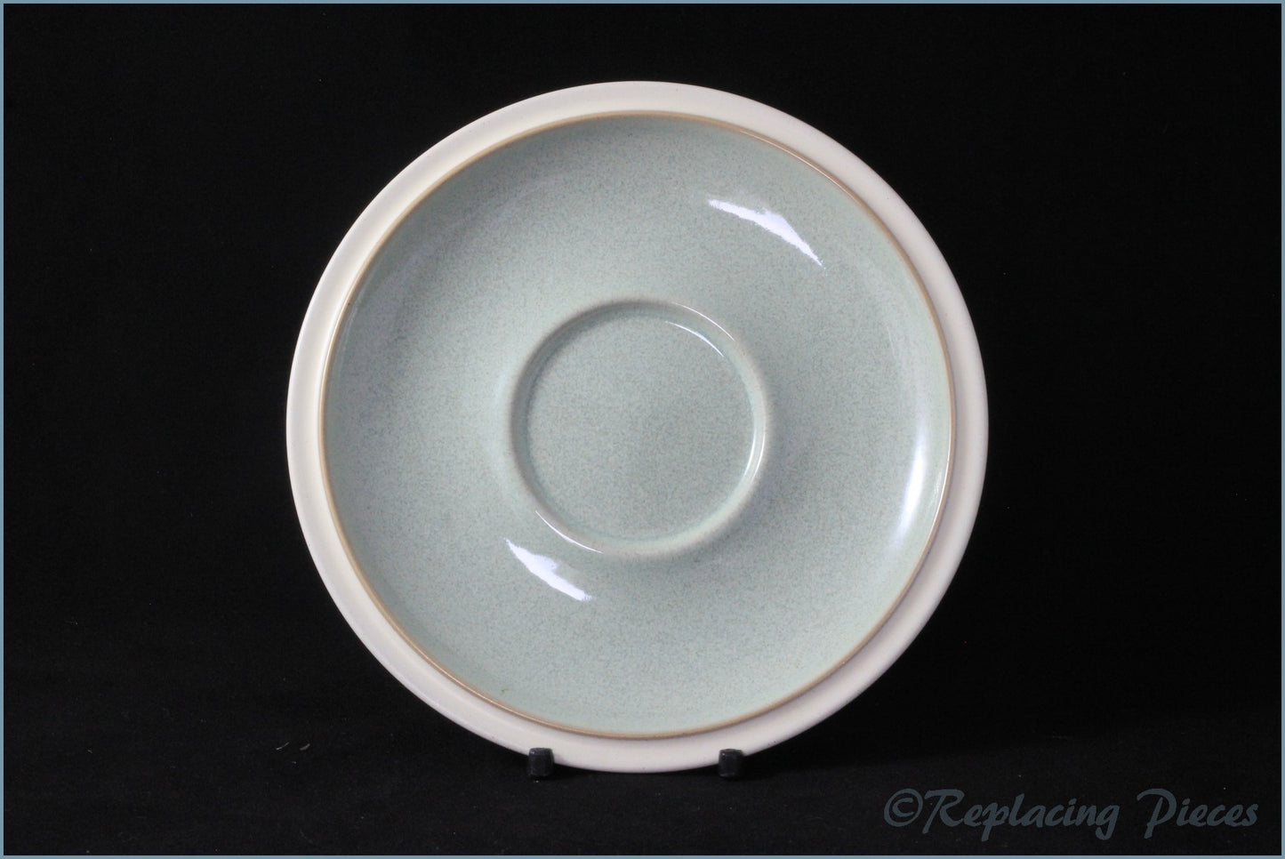 Denby - Energy - Tea Saucer (Green On Cream)