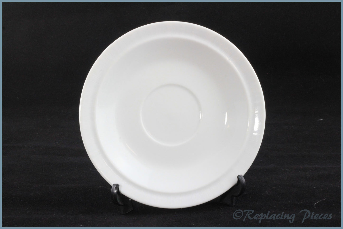Denby - White Silk - Tea Saucer
