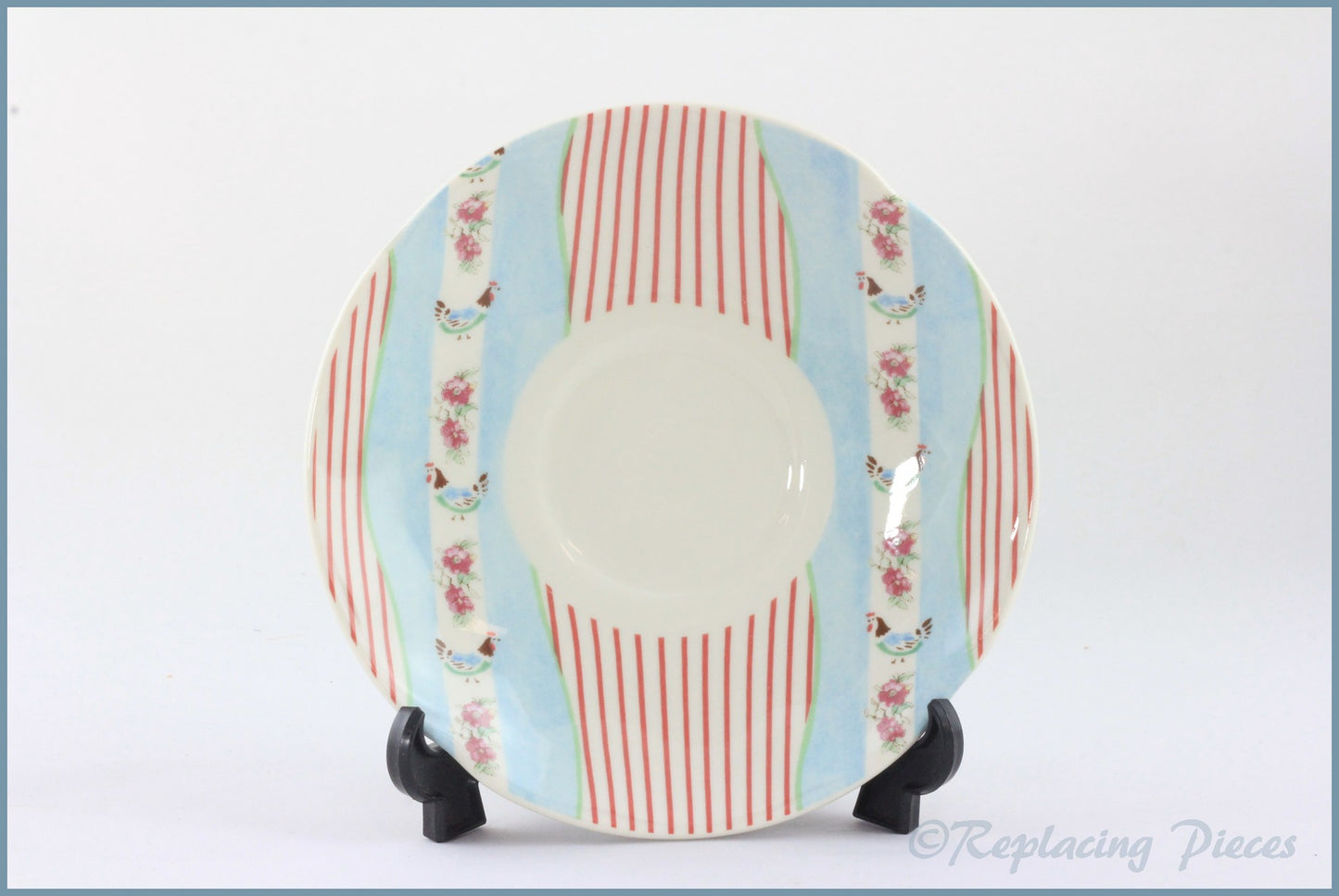 Johnson Brothers - Farmhouse Chic (Silky Stripe) - Tea Saucer