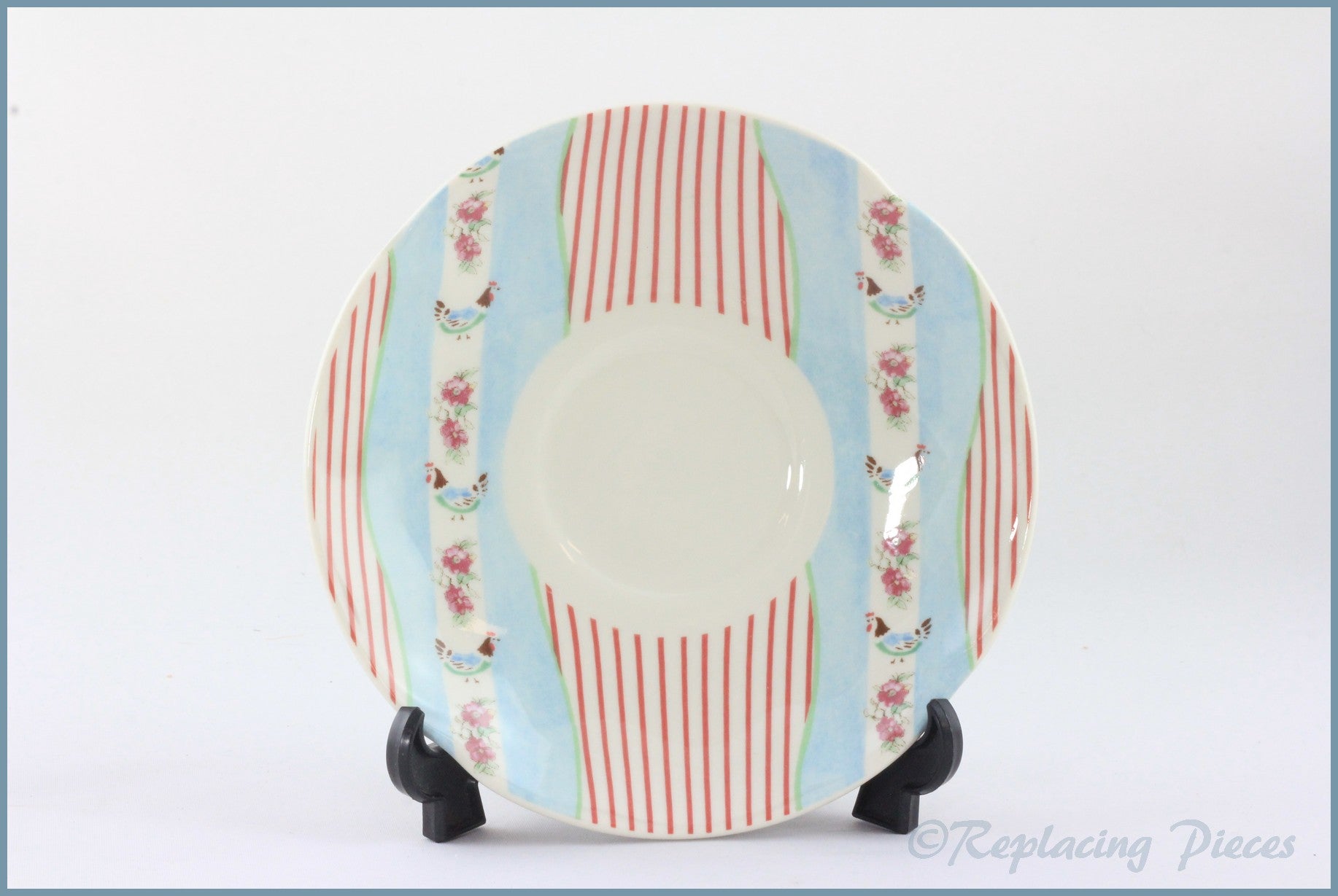 Johnson Brothers - Farmhouse Chic (Silky Stripe) - Tea Saucer