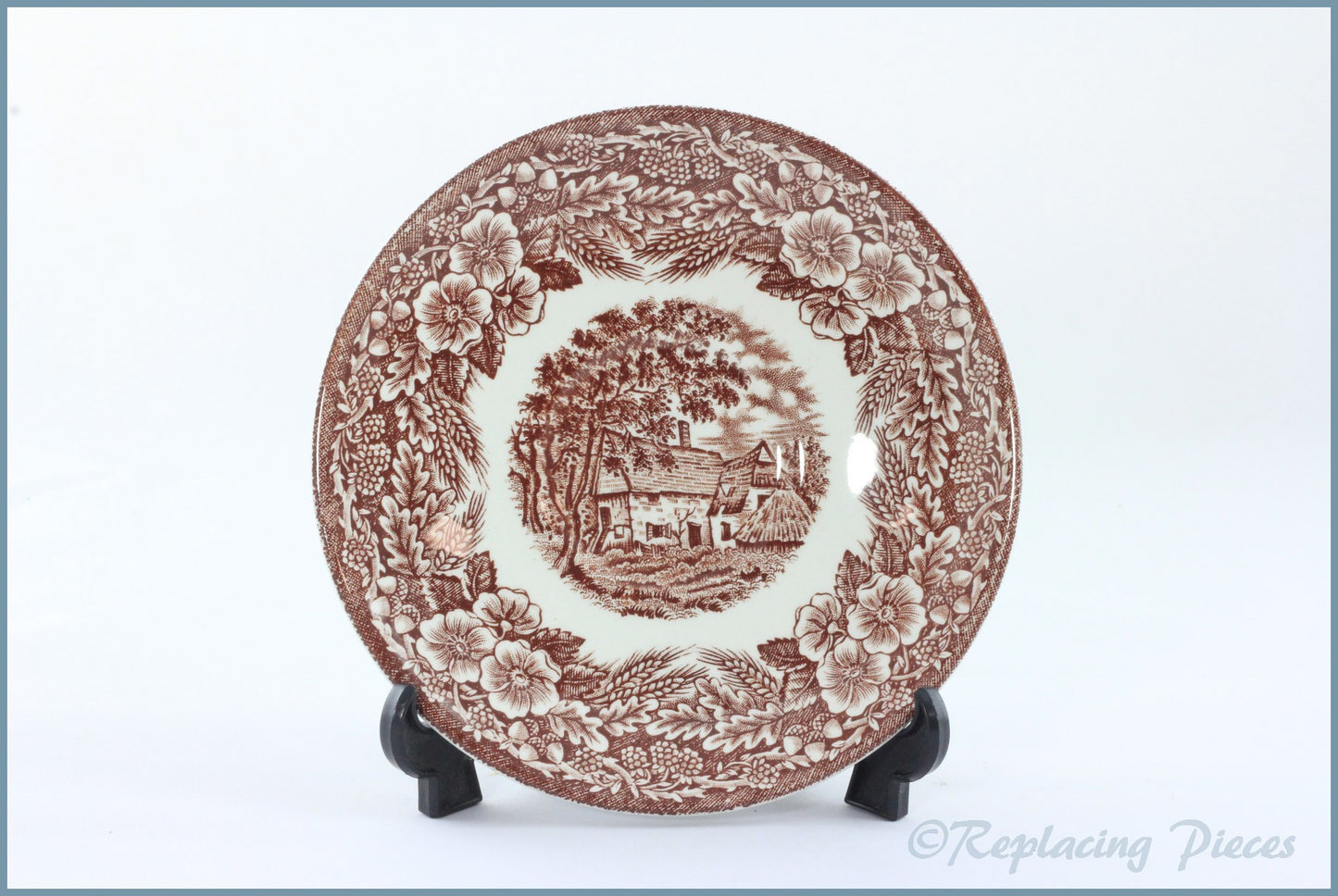 Broadhurst - The Constable Series (Brown) - Tea Saucer