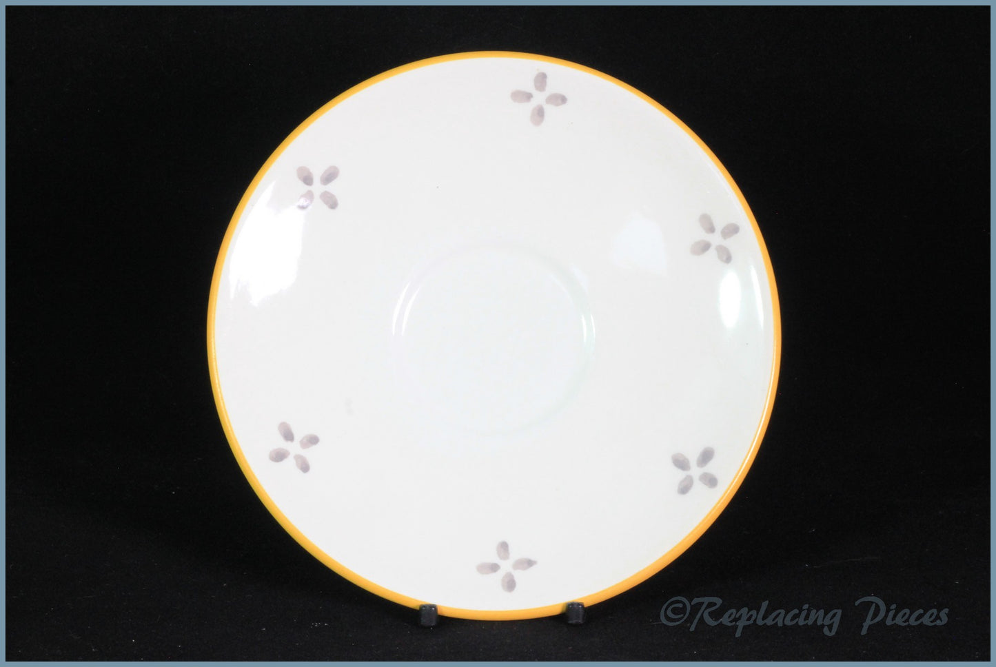 Laura Ashley - Summer Fruits - Tea Saucer (Lemon)