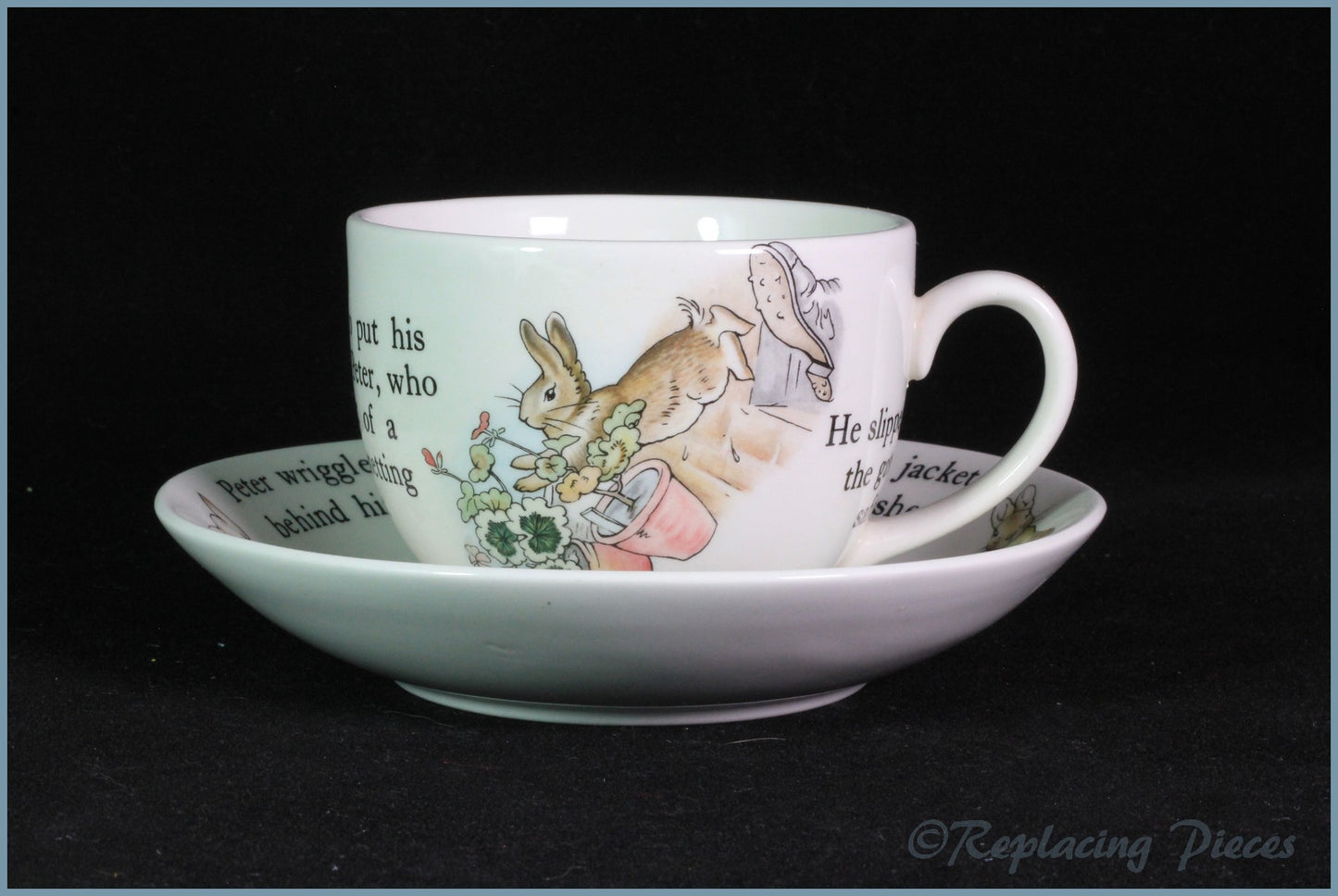 Wedgwood - Peter Rabbit - Teacup & Saucer