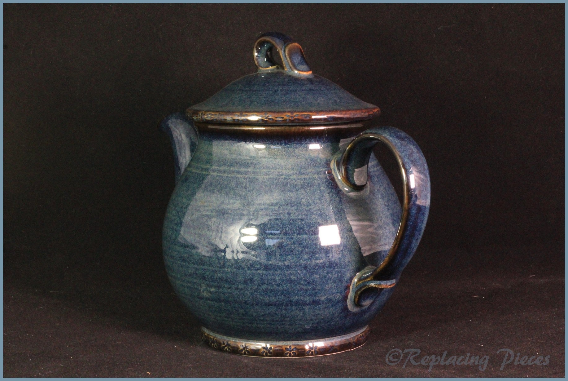 BHS - Brecon Blue - Teapot