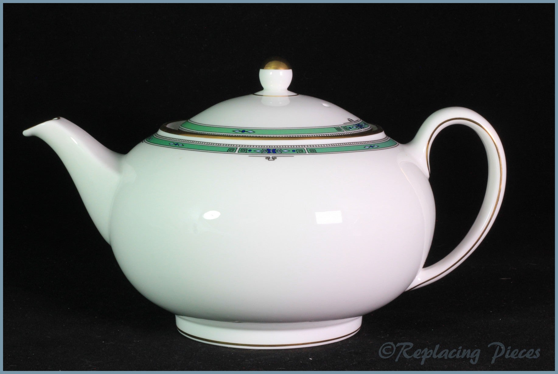 Wedgwood - Jade - Teapot – ReplacingPieces