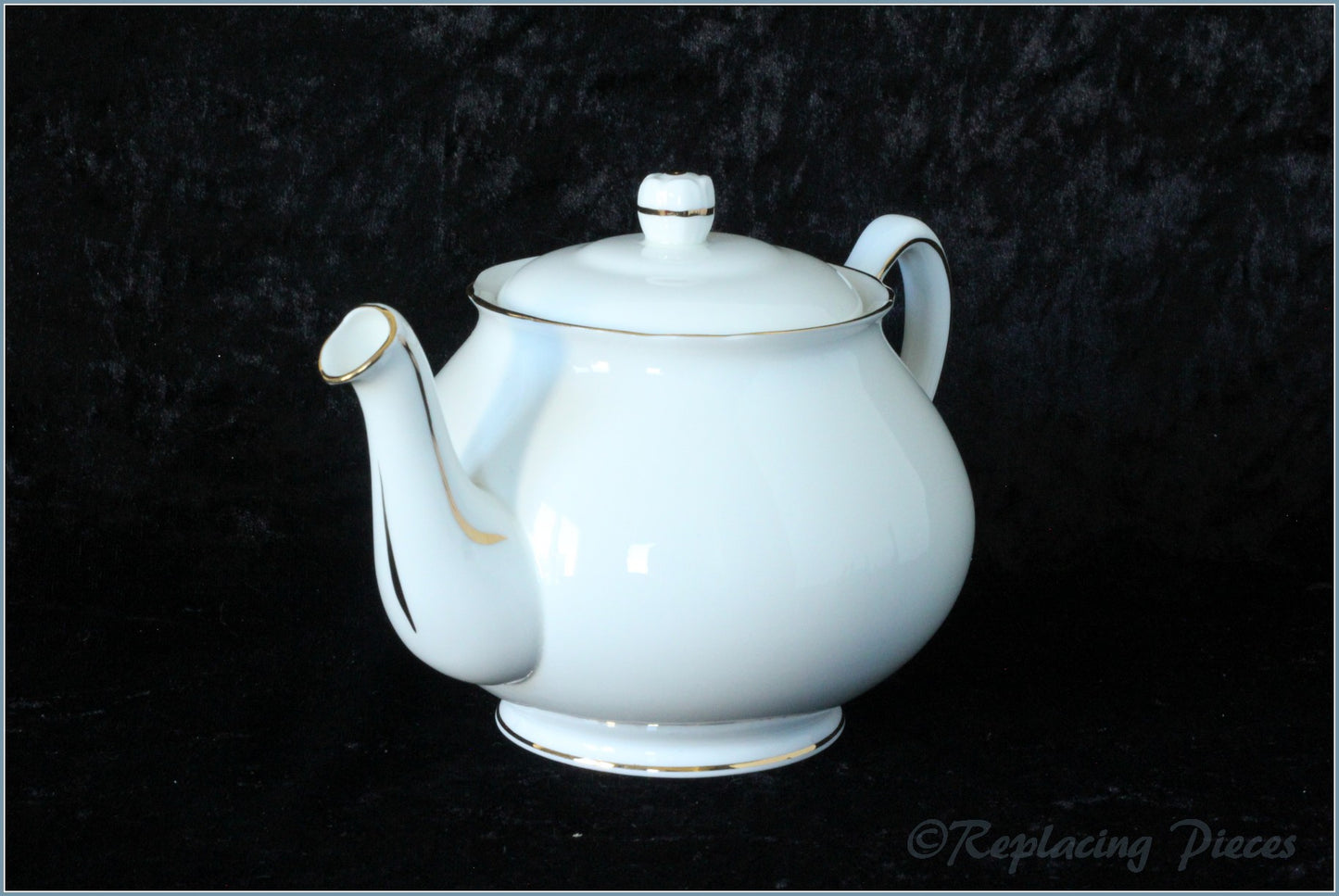 Duchess - White & Gold - Teapot (medium)