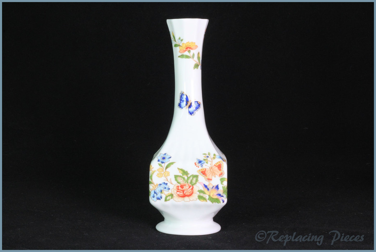 Aynsley - Cottage Garden - Vase (Square Base)