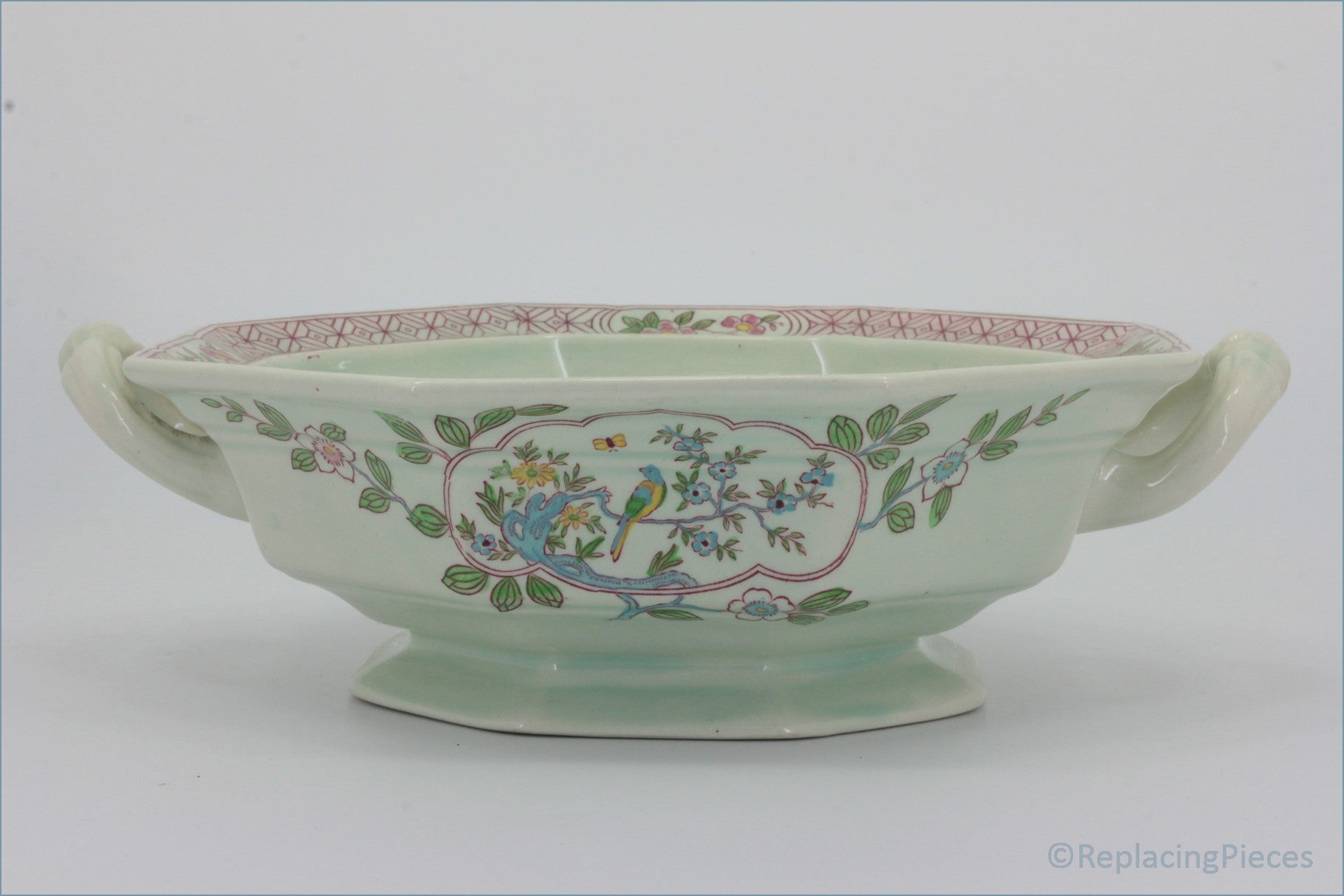 Adams - Singapore Bird - Lidded Vegetable Dish (Base ONLY)