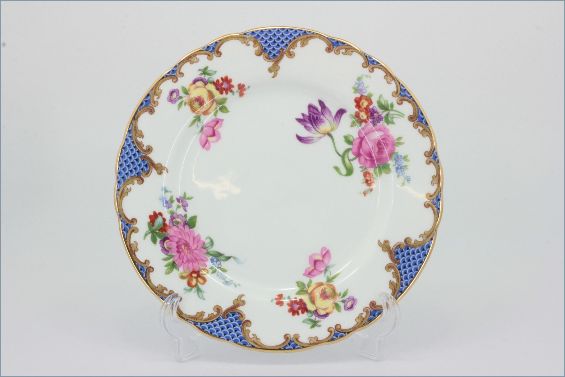 Aynsley - Tudor Blue - 6 3/8" Side Plate