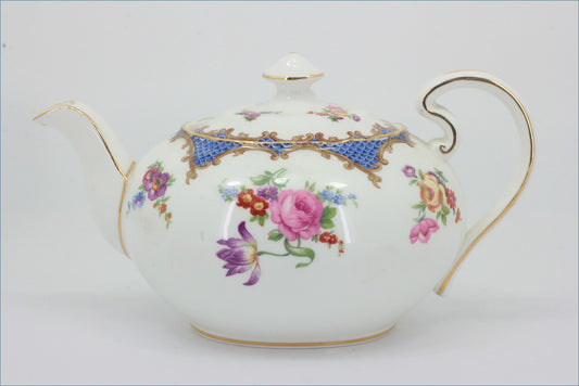 Aynsley - Tudor Blue - Teapot