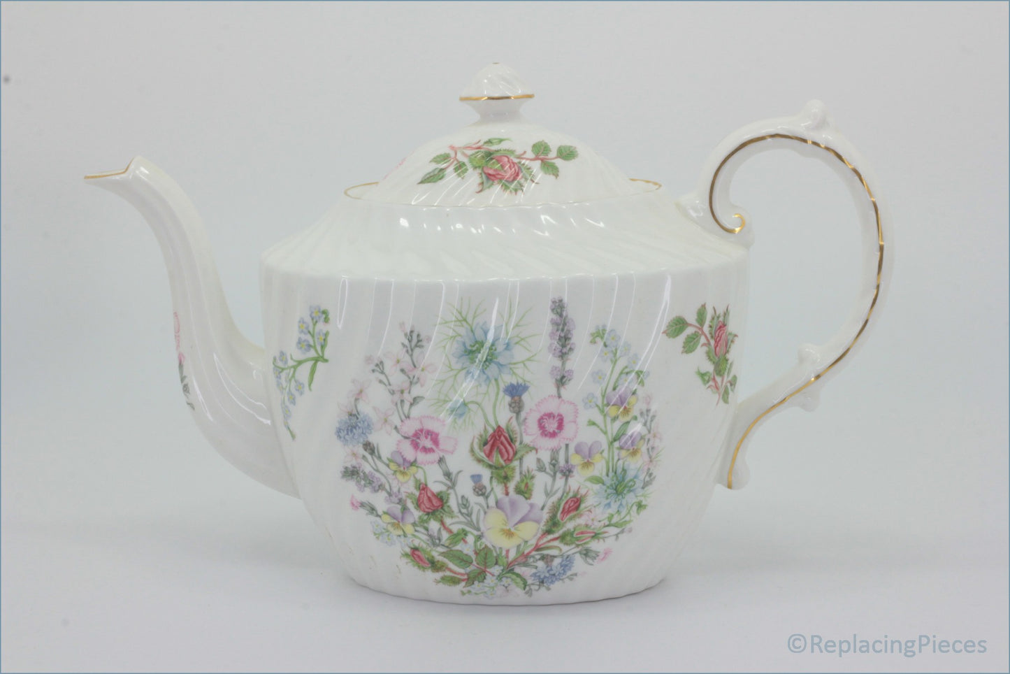 Aynsley - Wild Tudor - Teapot