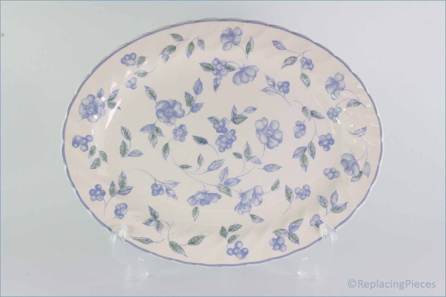 BHS - Bristol Blue - 12 1/8" Oval Platter