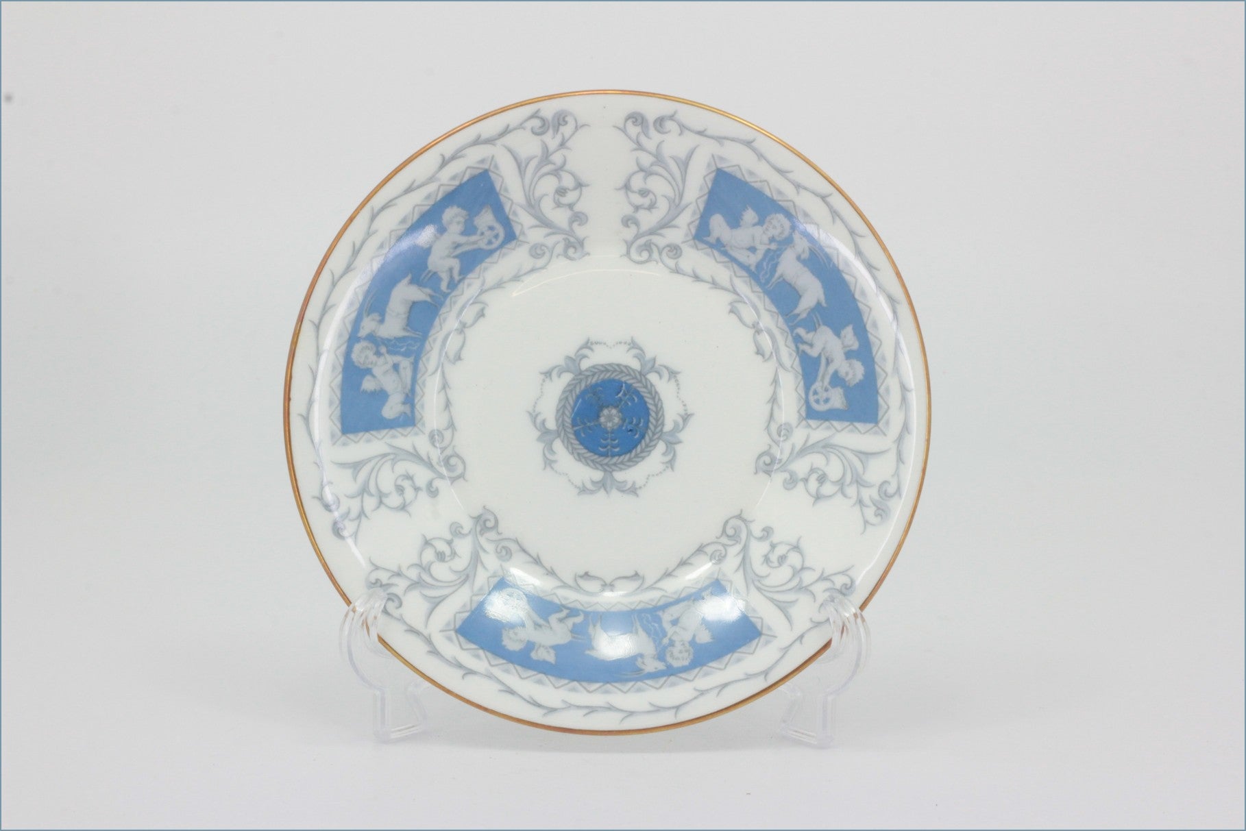 Coalport - Revelry Blue - Tea Saucer (For Straight Sided Cup)