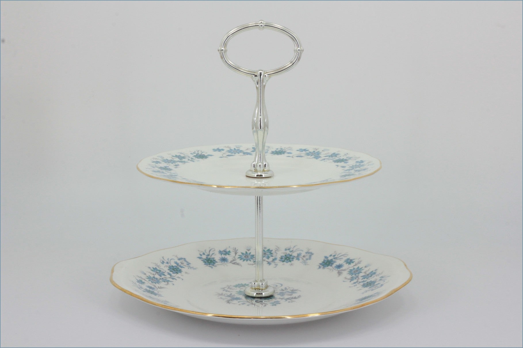 Colclough - Braganza - 2 Tier Cake Stand