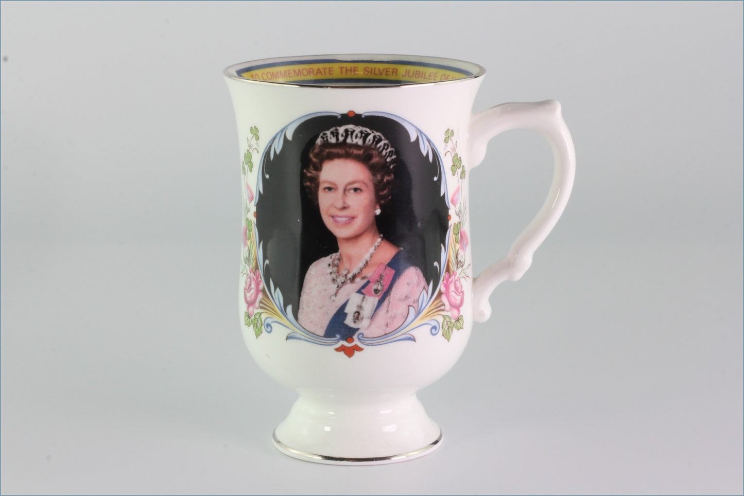 Crown Staffordshire - Commemorative Mug - Silver Jubilee