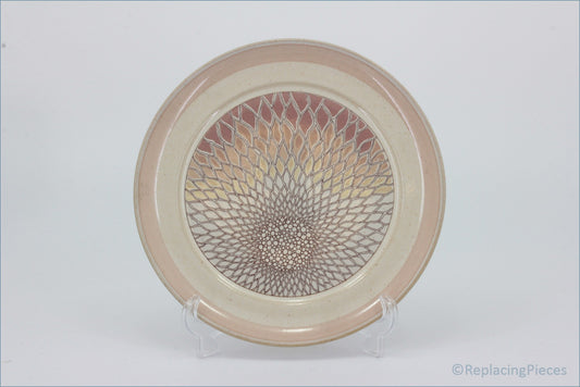 Denby - Chantilly - 6 3/4" Side Plate - Decorative plate with a geometric pattern on a white background