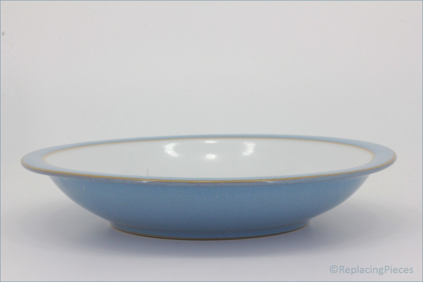 Denby - Colonial Blue - 8 3/8" Rimmed Bowl