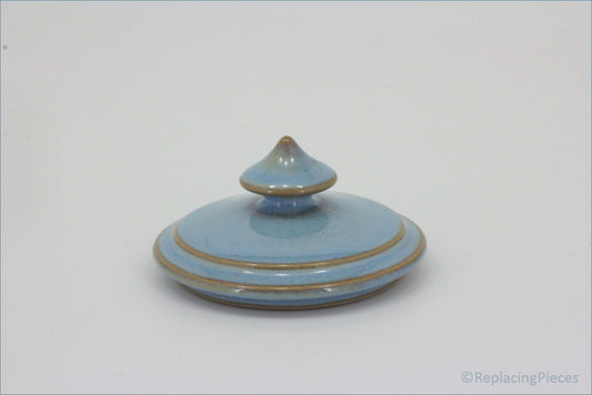 Denby - Colonial Blue - Lidded Sugar Bowl LID ONLY (Pointed Knob)