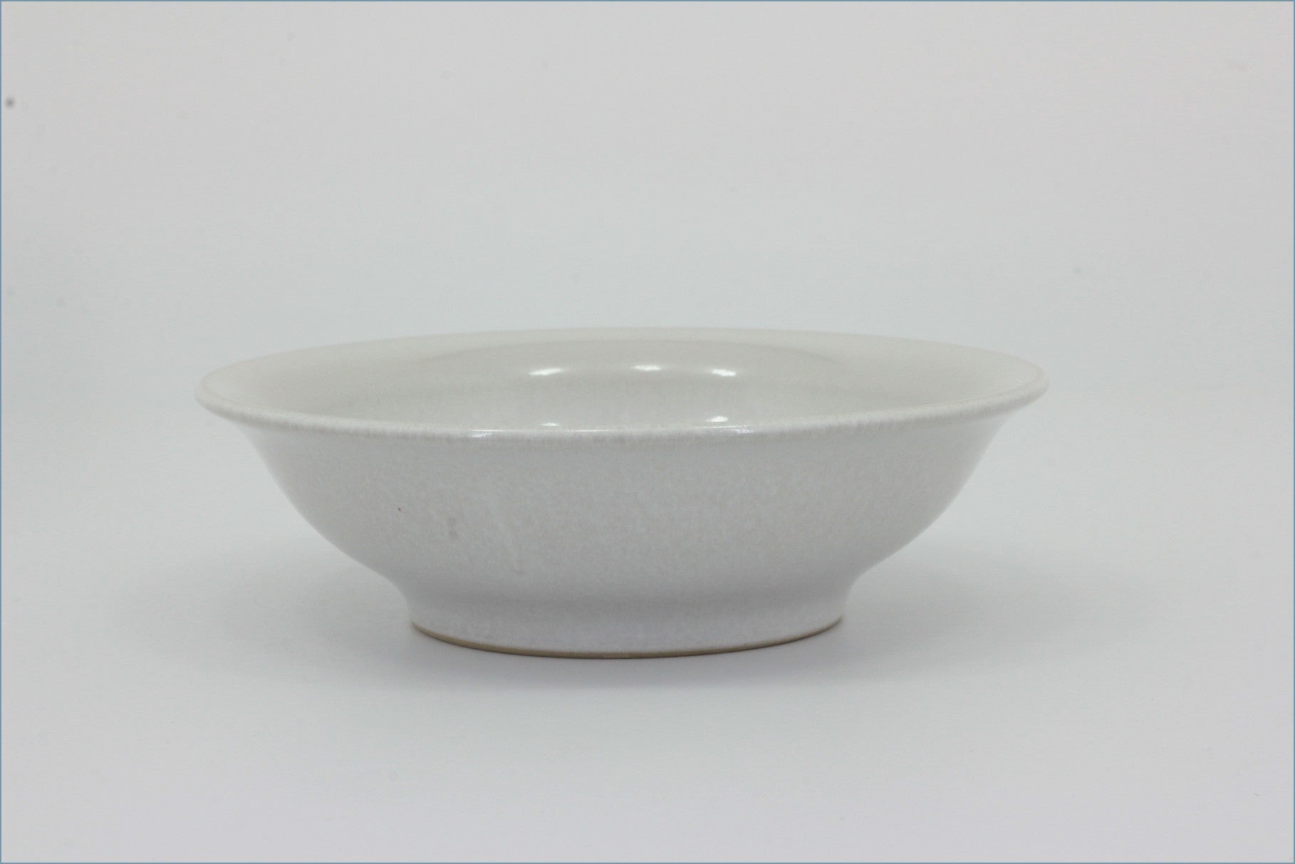 Denby - Cotton White - Shallow Bowl (Small)