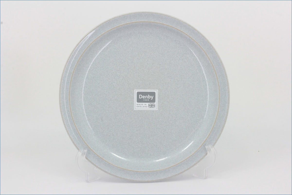 Denby - Dove Grey - Dinner Plate (Rimmed)