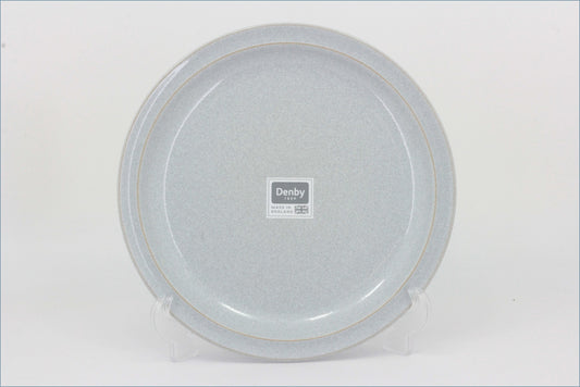Denby - Dove Grey - Dinner Plate (Rimmed)