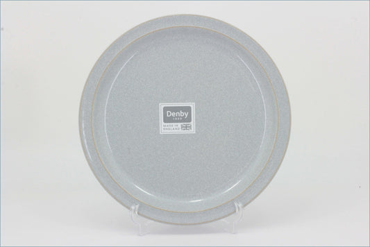Denby - Dove Grey - 8 5/8" Salad Plate (Rimmed)