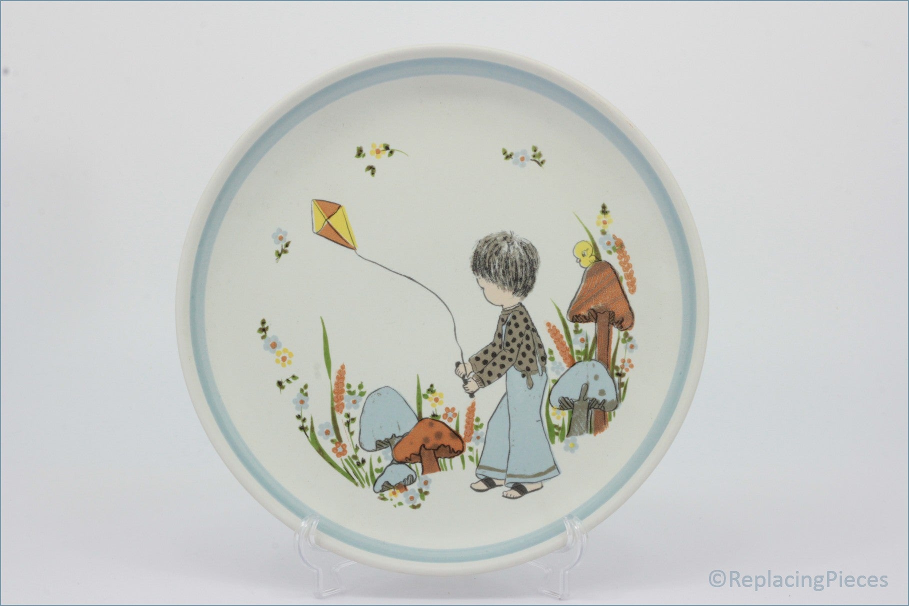 Denby - Dreamweavers - 8 3/8" Salad Plate (Blue)