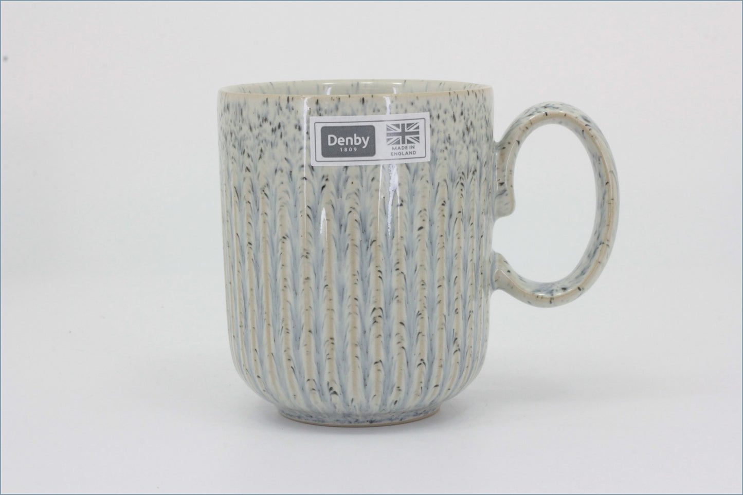 Denby - Halo (Speckle) - Ridged Mug (Vertical Ridges)