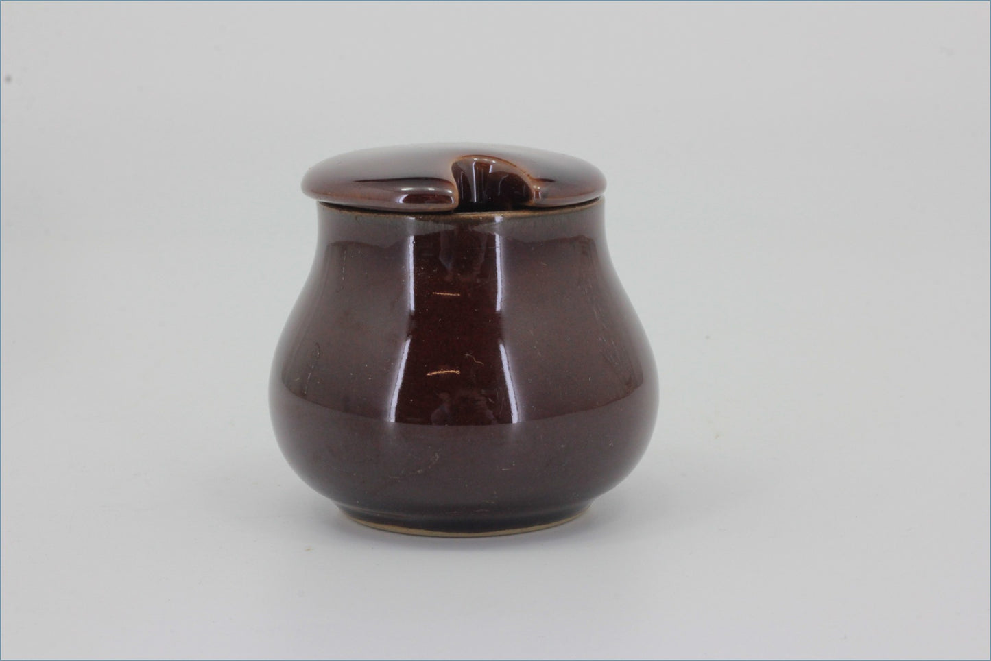 Denby - Homestead Brown - Mustard Pot