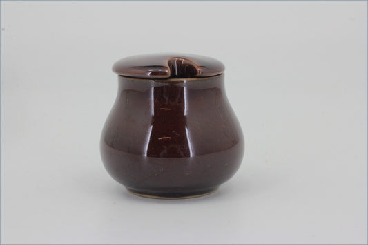 Denby - Homestead Brown - Mustard Pot