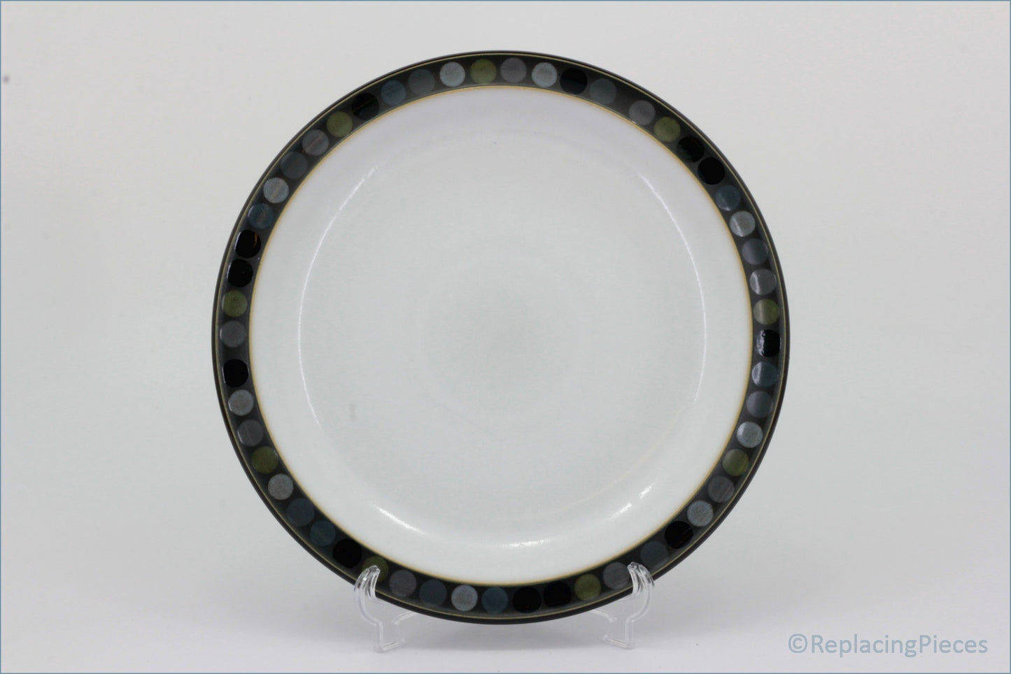 Denby - Jet - 9" Salad Plate (Dots) 