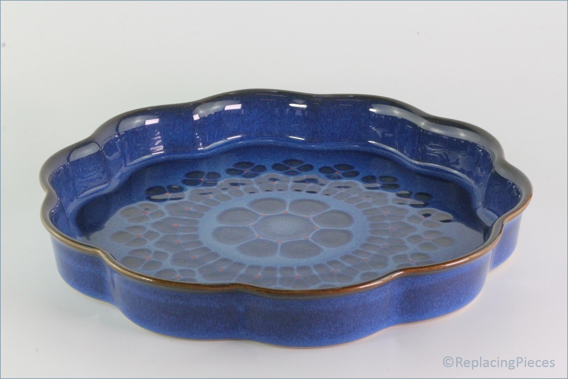 Denby - Midnight - 10" Flan Dish