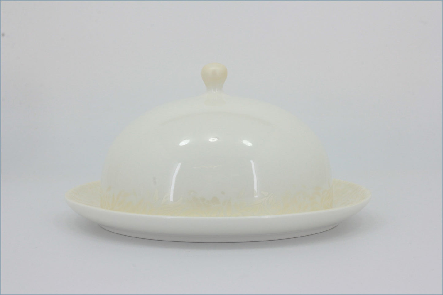 Denby - Monsoon (Lucille Gold) - Lidded Butter Dish