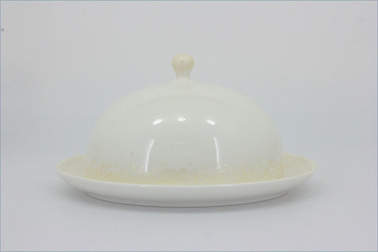 Denby - Monsoon (Lucille Gold) - Lidded Butter Dish