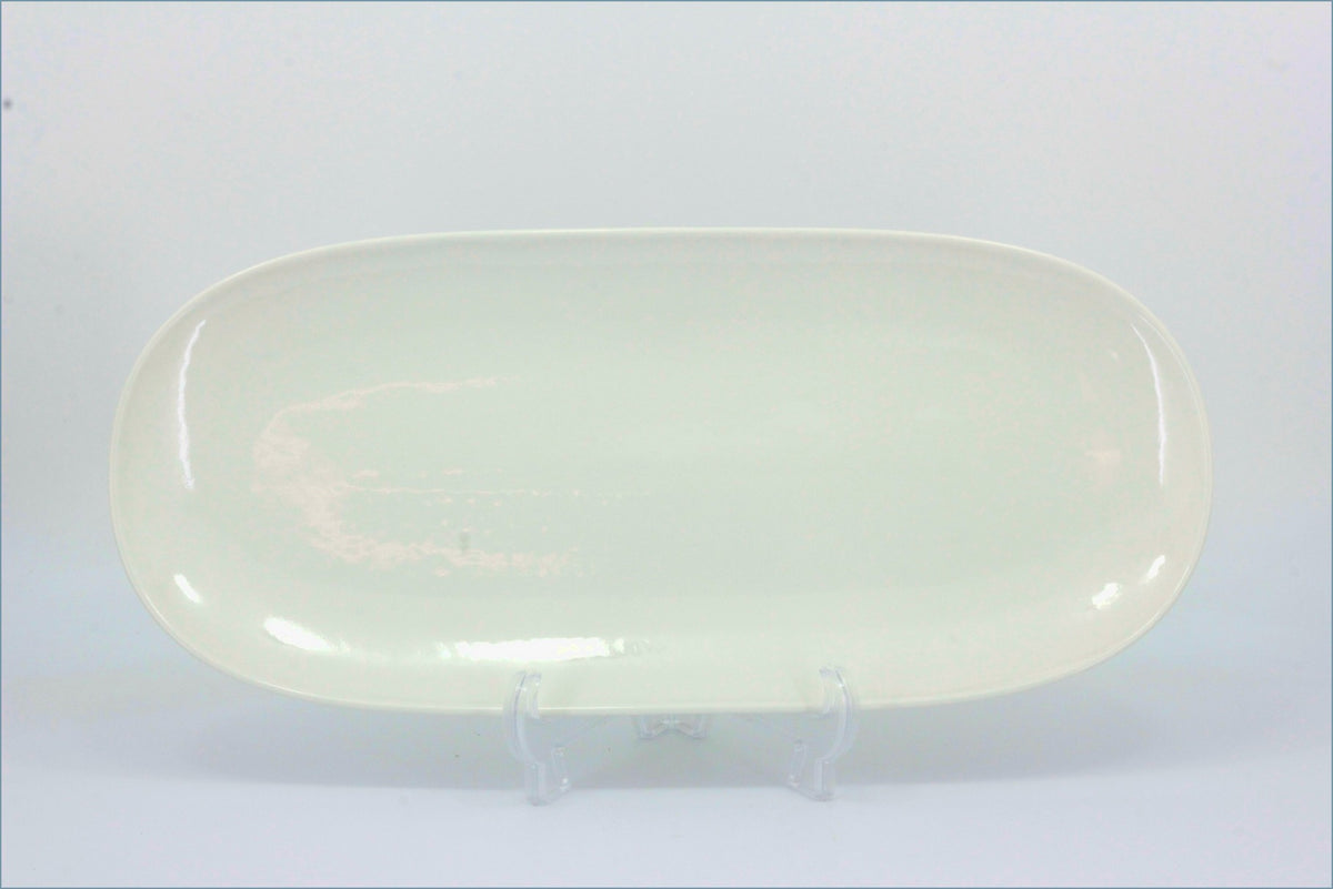 Denby - Porcelain White (Porcelain) - 17 3/8" Oval Platter
