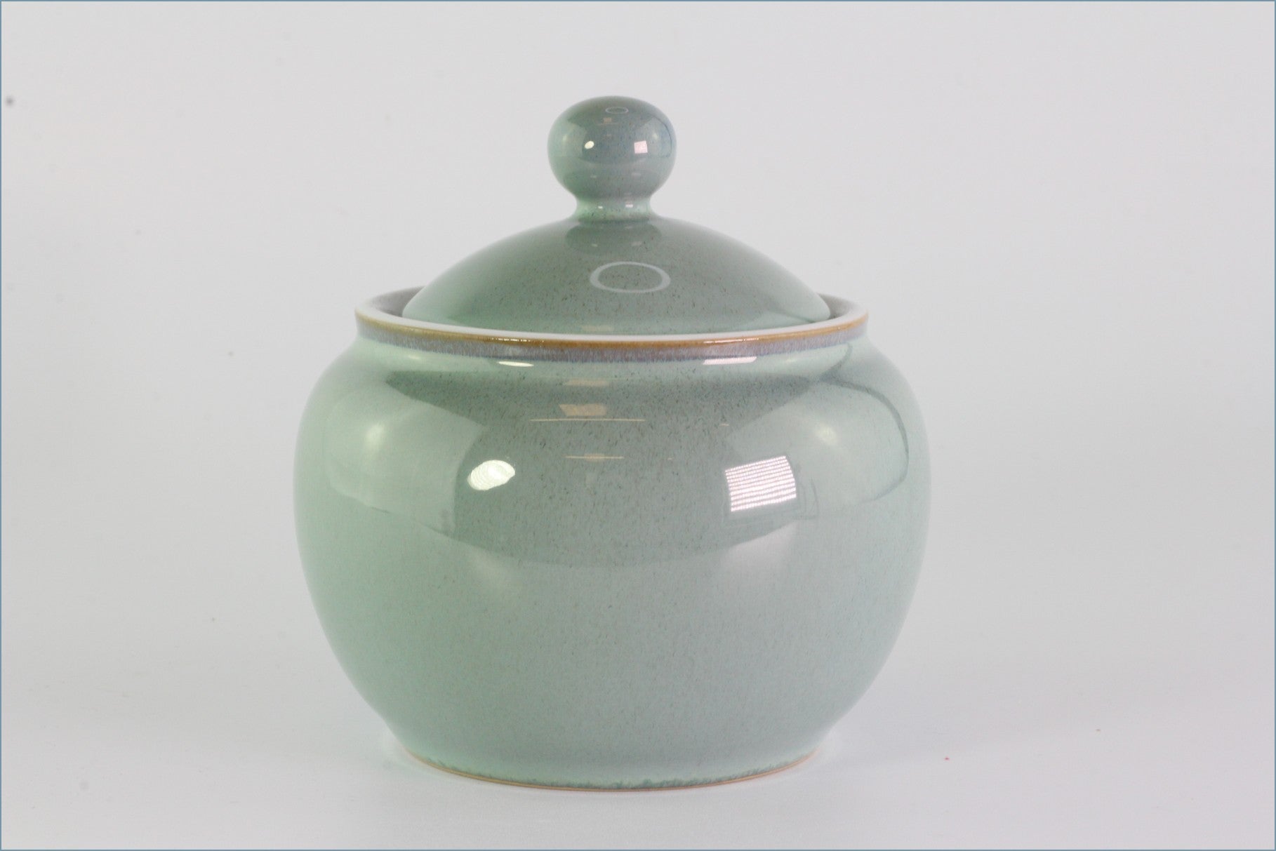 Denby - Regency Green - Lidded Sugar Bowl