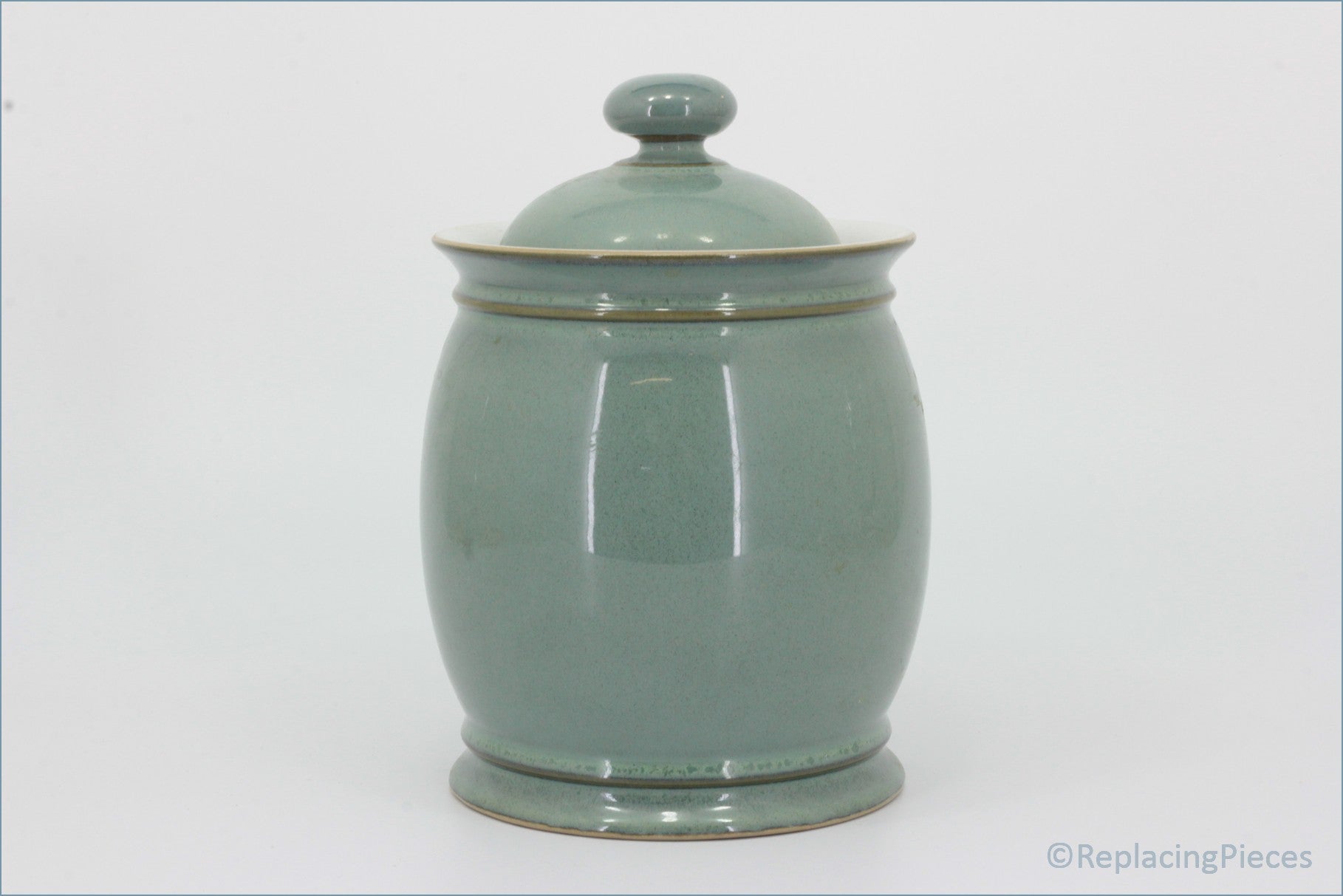 Denby - Regency Green - Storage Jar (Barrel Shape - NO Seal)