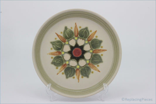 Denby - Sherwood - 6 5/8" Side Plate - Ceramic plate with decorative design on a white background