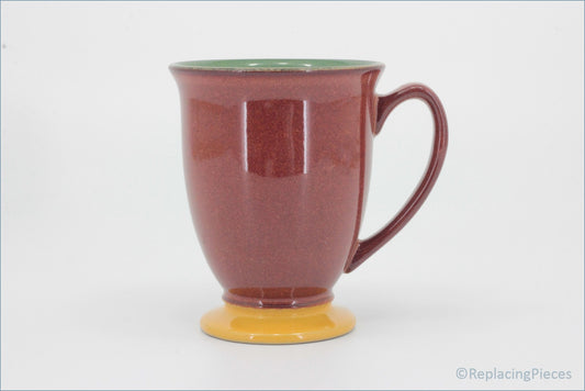 Denby - Spice - Footed Mug (Green Interior)