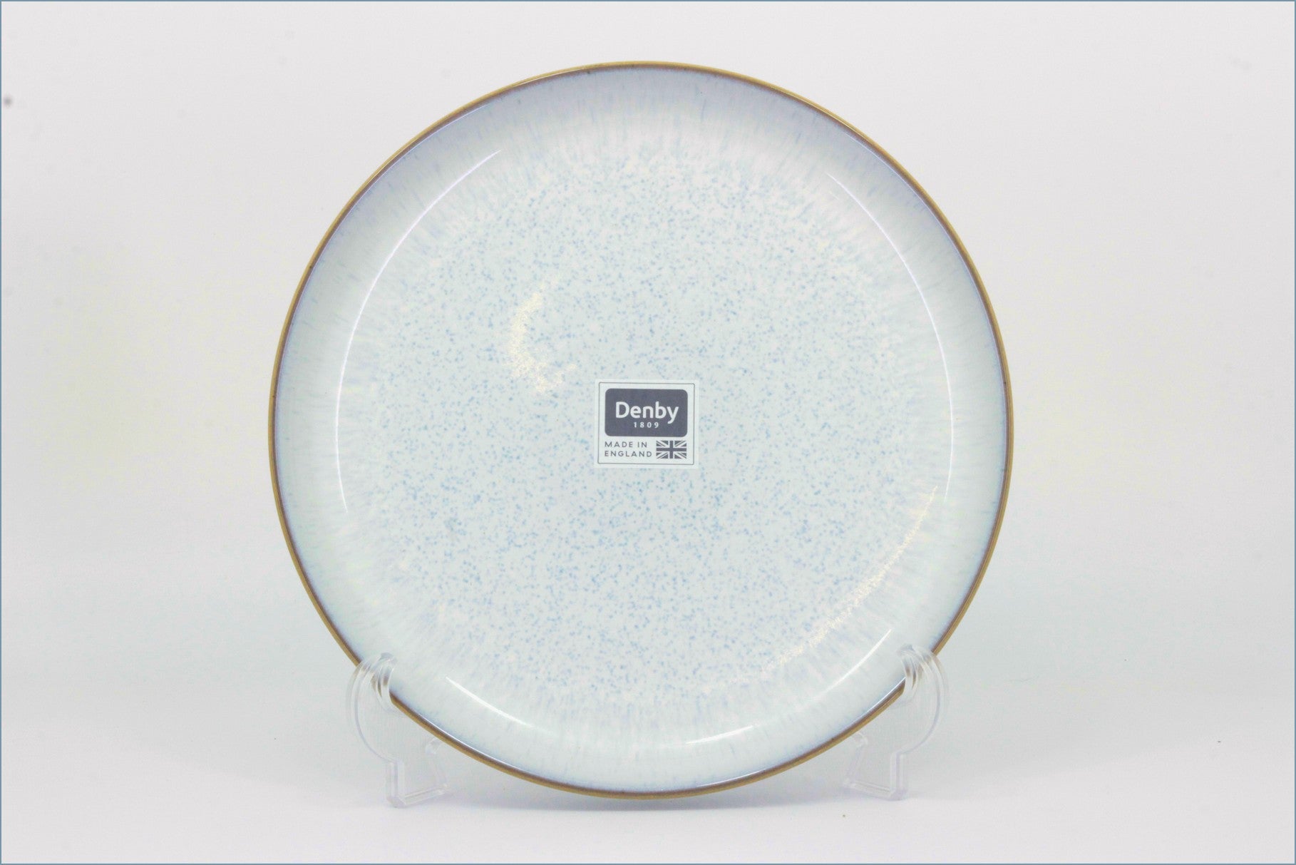 Denby - White Speckle - Dinner Plate
